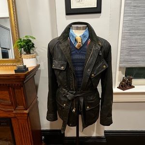 Polo by Ralph Lauren (Belstaff) Style Waxed Jacket Mens M